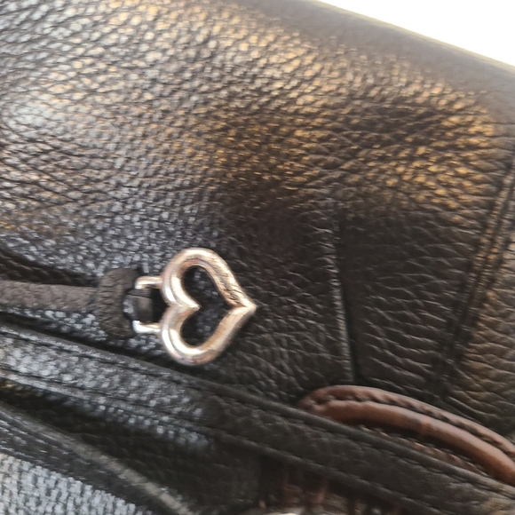 Brighton Purse Crossbody Secret Life Black - Picture 8 of 16